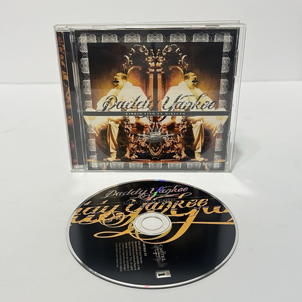 Barrio Fino En Directo CD By Daddy Yankee Compact Disc